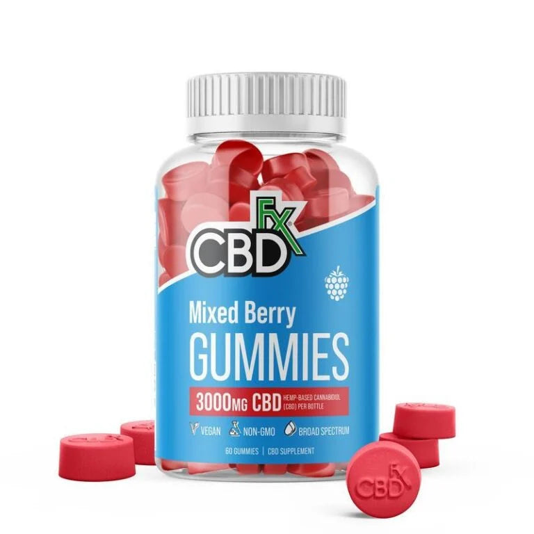 Mixed Berries Gummies 3000mg