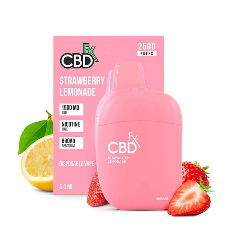 Vape CBD Strawberry lemondade 2500 puff