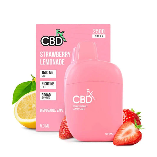 Vape CBD Strawberry lemondade 2500 puff