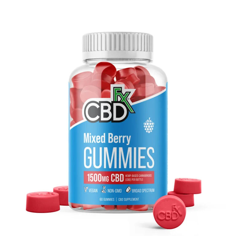 Mixed Berries Gummies 1500mg